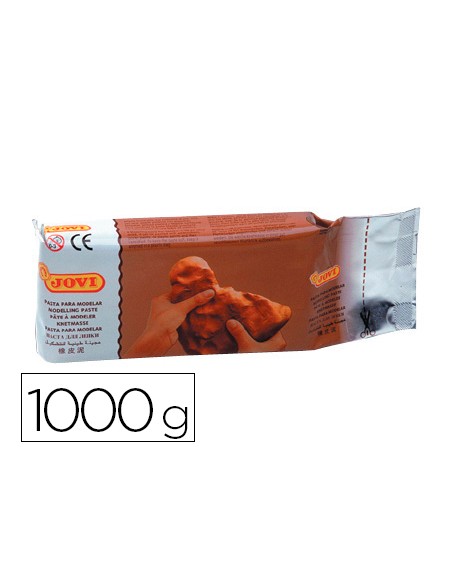 Pasta jovi para modelar 1000 gr terracota