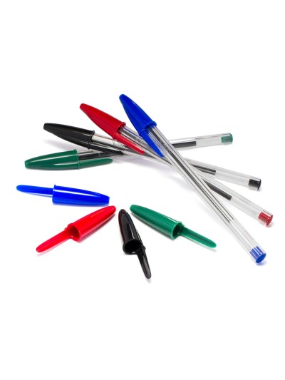 Boligrafo bic cristal original tinta verde unidad