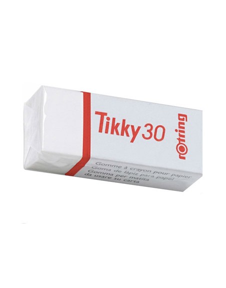 Goma rotring tikky 30 blanca
