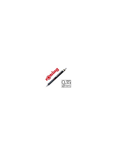 Portaminas rotring tikky 0,35 mm negro