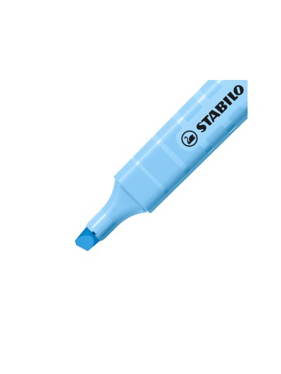 Rotulador stabilo fluorescente swing cool pastel azul ventoso