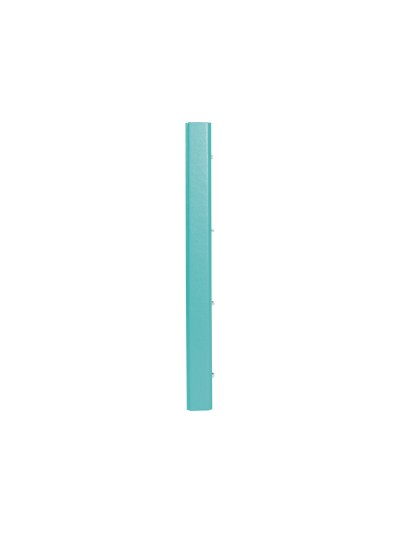 Carpeta con recambio antartik a4 cuadro 5mm forrada 4 anillas 25mm redondas color menta
