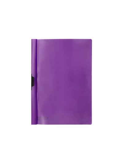 Carpeta beautone dossier pinza lateral 45306 polipropildin a4 violeta 25 h. pinza des-pack de 10 retractilado
