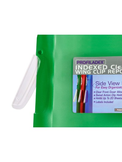 Carpeta beautone dossier pinza lateral 48383 polipropildin a4 verde pinza giratoria -pack de 10 retractilado