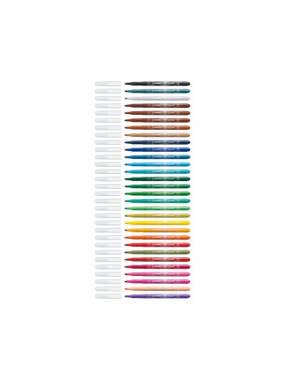 Rotulador stabilo power caja de 12 unidades colores surtidos