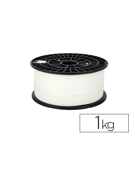 Filamento 3d colido gold pla 1,75 mm 1 kg blanco