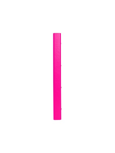 Carpeta con recambio antartik a4 cuadro 5mm forrada 4 anillas 25mm redondas color rosa