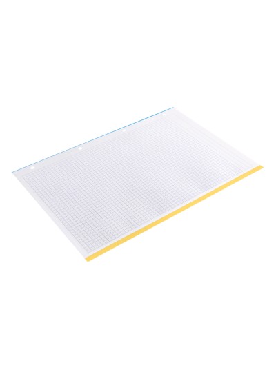 Recambio a4 antartik 100 hojas 90g/m2 cuadro 5 mm 4 taladros bandas de 5 colores