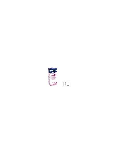 Leche puleva desnatada brik de 1 litro