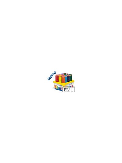 Lapices de colores giotto stilnovo school pack de 192 unidades 12 colores x 16 unidades