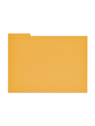 Subcarpeta cartulina gio folio pestaña izquierda 250 g/m2 amarillo
