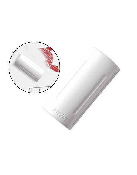 Borrador bi-office magnetico color blanco para pizarra blanca 128x60x30 mm