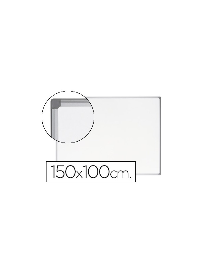 Pizarra blanca bi-office earth-it magnetica de acero vitrificado marco de aluminio 100 x 150 cm con bandeja para Pizarra blanca bi-office earth-it magnetica de acero vitrificado marco de aluminio 100 x 150 cm con bandeja para