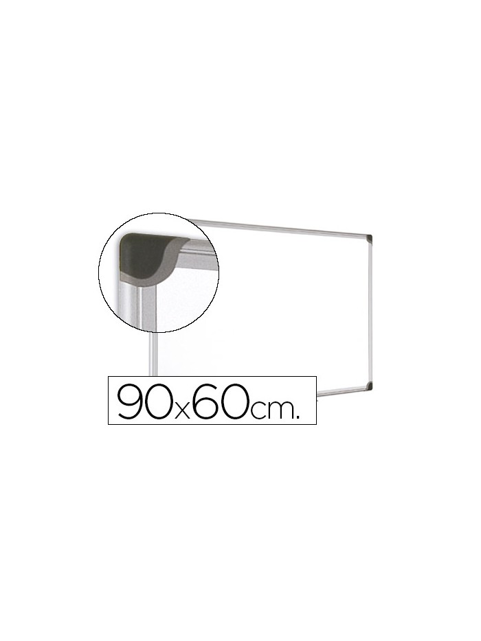 Pizarra blanca bi-office magnetica maya w ceramica vitrificada marco de aluminio 90 x 60 cm con bandeja para Pizarra blanca bi-office magnetica maya w ceramica vitrificada marco de aluminio 90 x 60 cm con bandeja para