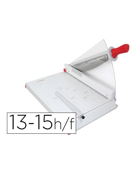 Cizalla yosan 45 metalica de palanca din a3 con pantalla protectora