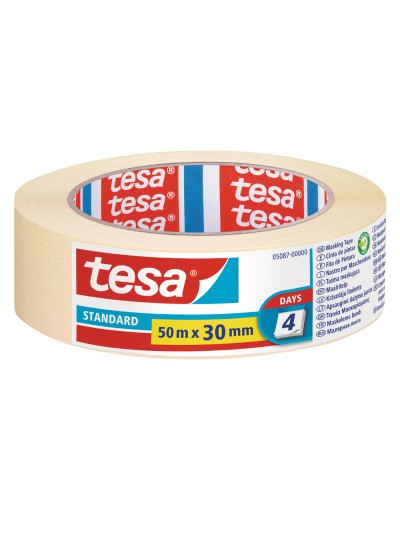 Cinta adhesiva tesa para pintor 50 mt x 30 mm