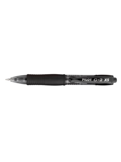 Boligrafo pilot g-2 pixie negro tinta gel retractil sujecion de caucho