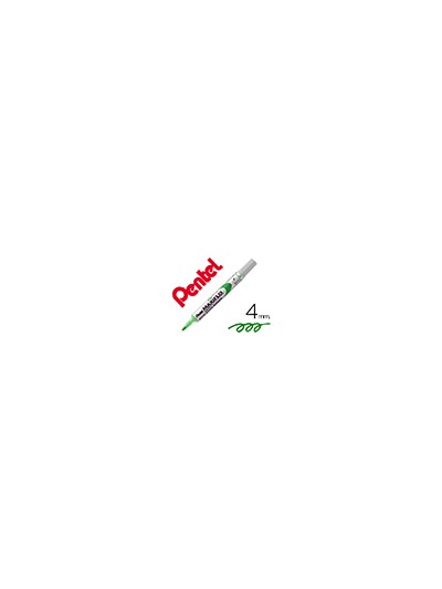 Rotulador maxiflo pentel para pizarra blanca color verde