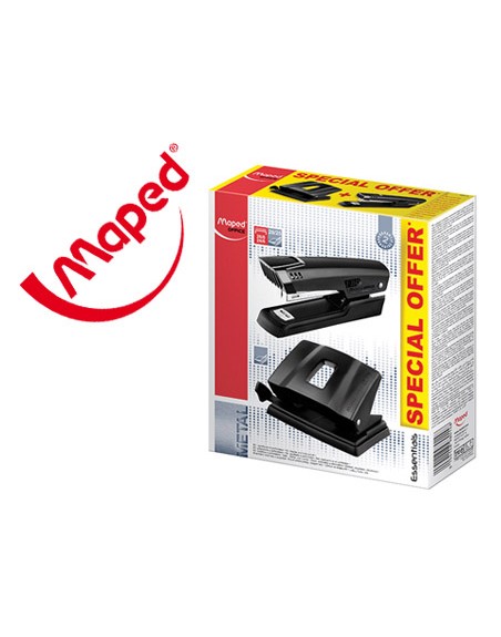 Grapadora + taladradora maped essentials