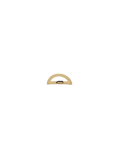 Semicirculo para encerado faibo de plastico imitacion madera 34 cm