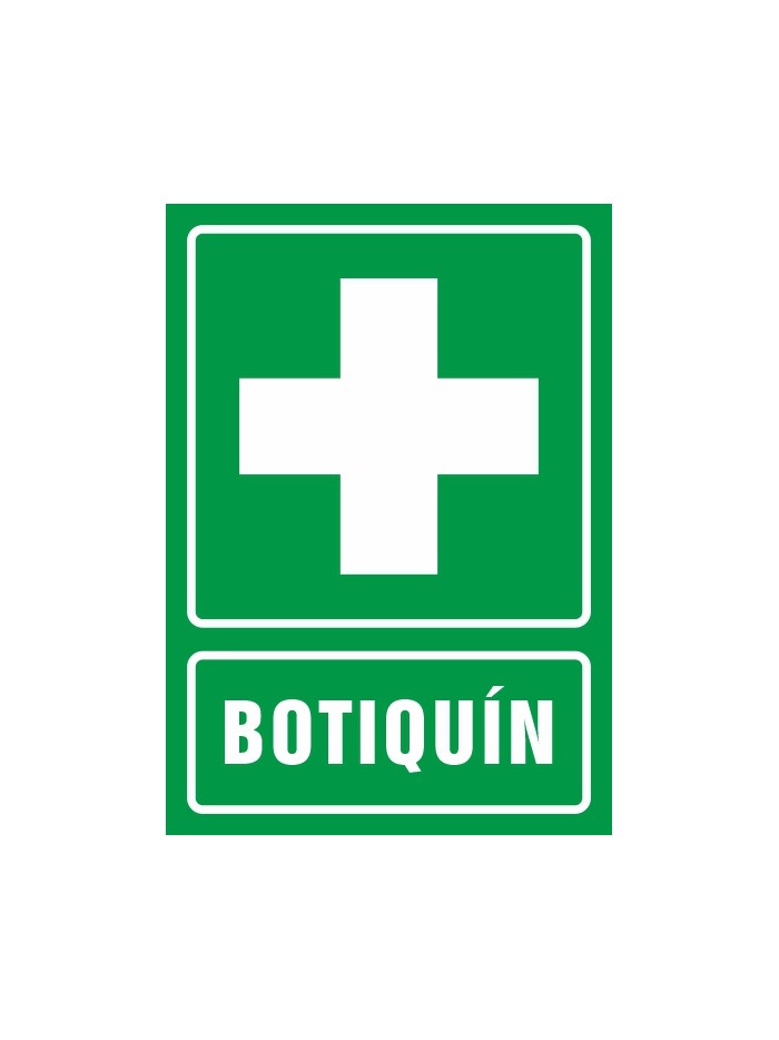 Pictograma syssa señal de botiquin en pvc 210x297 mm Pictograma syssa señal de botiquin en pvc 210x297 mm