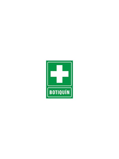 Pictograma syssa señal de botiquin en pvc 210x297 mm