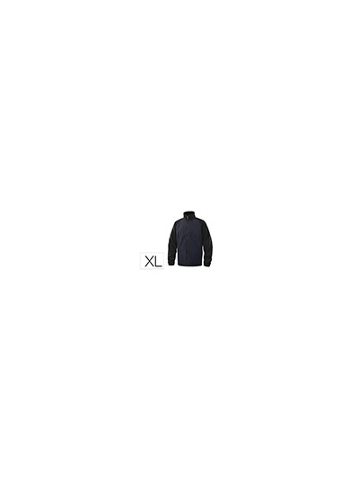 Chaqueta deltaplus polar con cremallera 2 bolsillos color azul talla xl