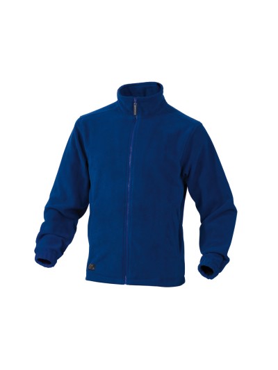 Chaqueta deltaplus polar con cremallera 2 bolsillos color azul talla 3xl