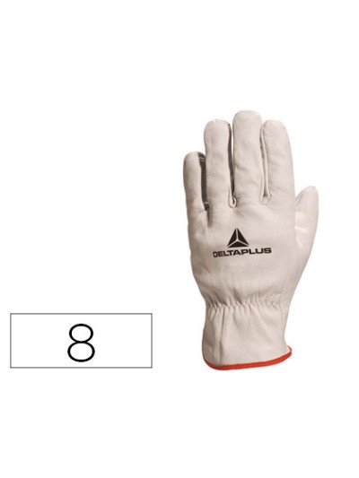 Guantes deltaplus piel vacuno especial para todo tipo de trabajos el mas vendido del mercado talla 8