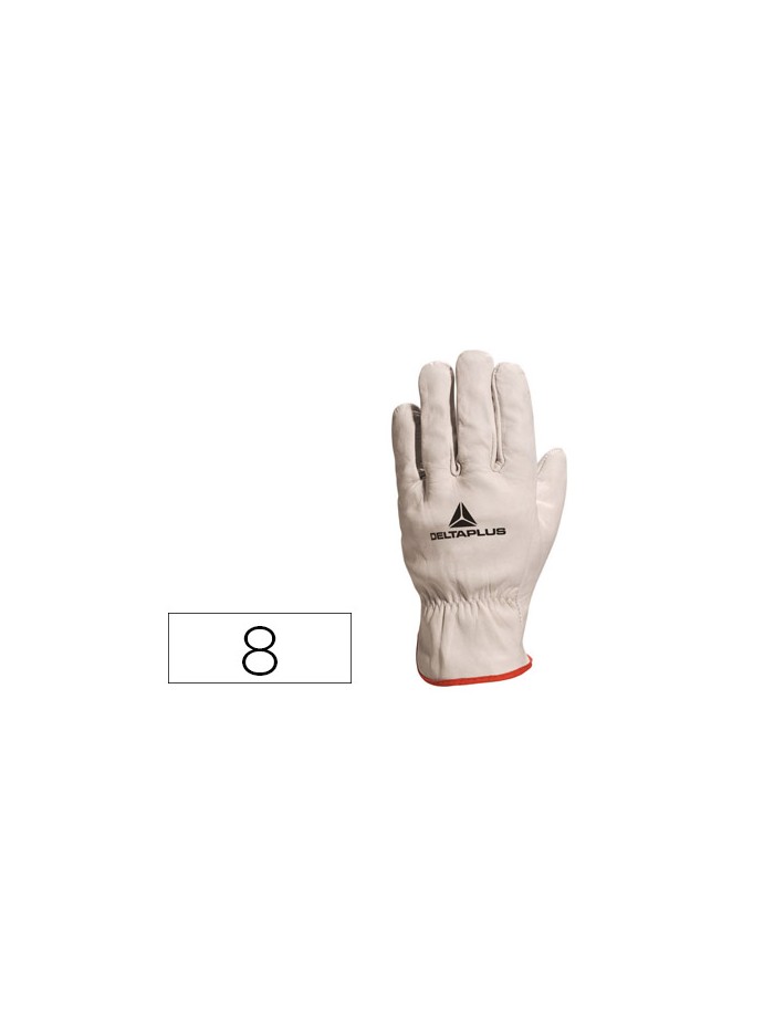 Guantes deltaplus piel vacuno especial para todo tipo de trabajos el mas vendido del mercado talla 8 Guantes deltaplus piel vacuno especial para todo tipo de trabajos el mas vendido del mercado talla 8