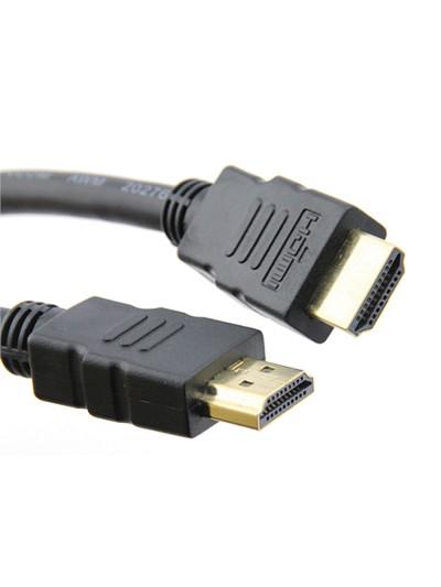 Cable hdmi mediarange 1,4 pines alta velocidad longitud 1,5 mt color negro