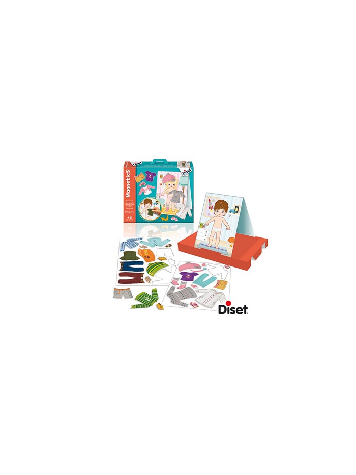 Juego diset didactico magnetico vestir niño-niña Juego diset didactico magnetico vestir niño-niña