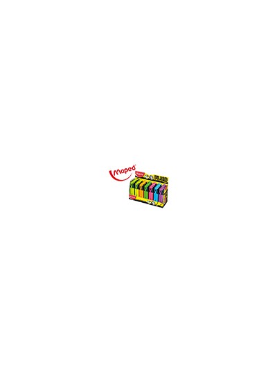 Rotulador maped fluo peps classic expositor de 28 unidades colores surtidos