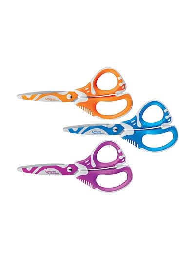 Tijera escolar maped zenoa fit 13 cm
