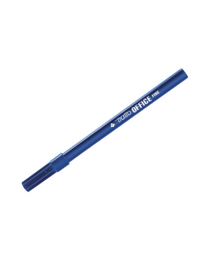Rotulador tratto office fine punta de fibra trazo 0,7 mm azul