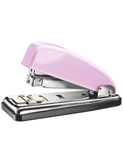 Grapadora petrus 226 rosa strawberry cream capacidad 30 hojas