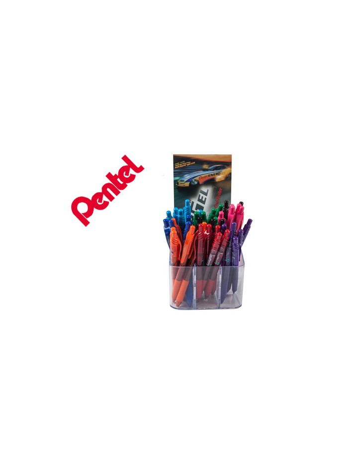 Roller pentel energel 107 retractil 0,7 mm colores surtidos Roller pentel energel 107 retractil 0,7 mm colores surtidos