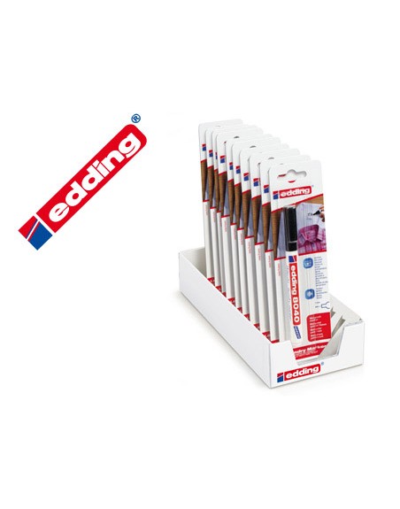 Rotulador edding 8040/1 para tejido color negro