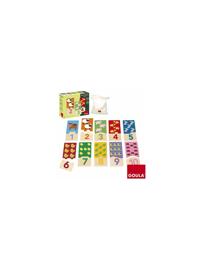 Puzle goula infantil duo 1-10 Puzle goula infantil duo 1-10