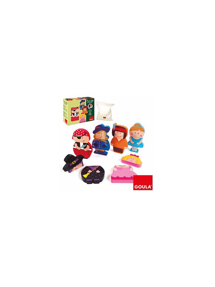 Puzle goula infantil personajes magneticos Puzle goula infantil personajes magneticos