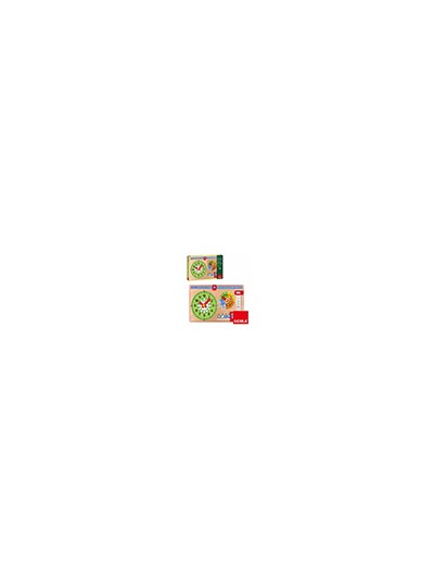 Juego goula didactico reloj calendario castellano