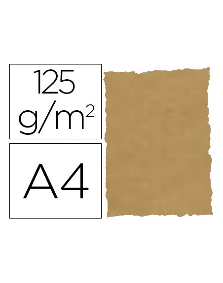 Papel pergamino din a4 troquelado 125 gr piel elefante color pergamino paquete de 25 hojas
