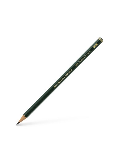 Lapices de grafito faber 9000 6b unidad