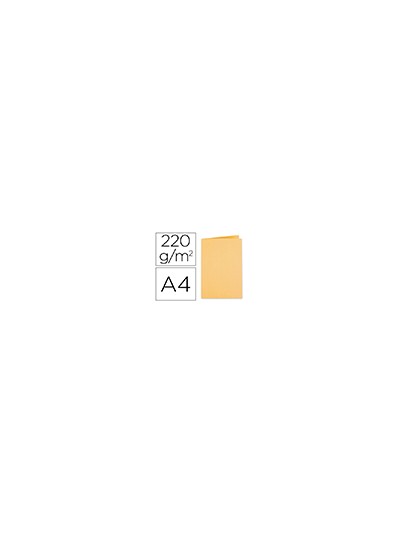 Subcarpeta cartulina exacompta din a4 crema 220 gr