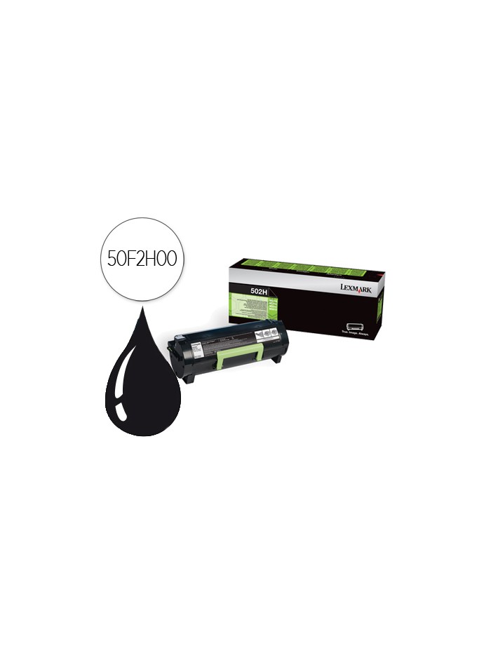 Toner lexmark ms310d/410d ms310dn/410dn/510dn/610dn ms610de ss610dte negro retornable 5000 pag alta Toner lexmark ms310d/410d ms310dn/410dn/510dn/610dn ms610de ss610dte negro retornable 5000 pag alta