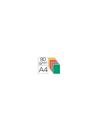 Subcarpeta papel exacompta din a4 colores surtidos 80 gr