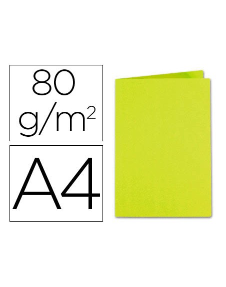 Subcarpeta cartulina exacompta din a4 verde menta 80 gr