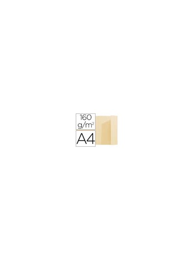 Subcarpeta exacompta din a4 crema 160g/m2 con solapa interior