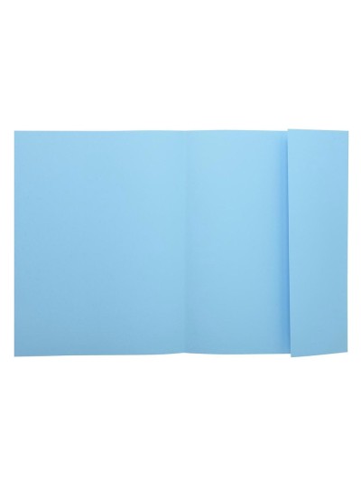Subcarpeta exacompta din a4 azul 160g/m2 con solapa interior