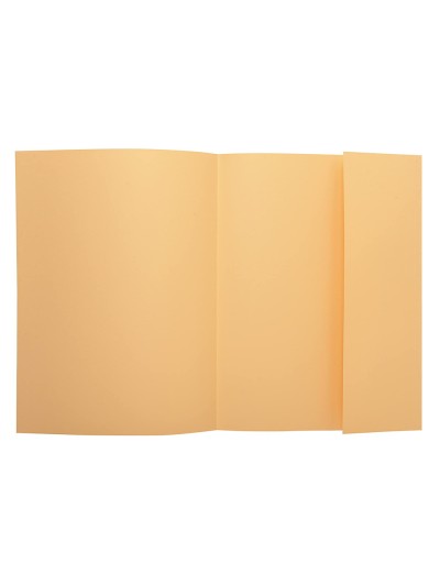 Subcarpeta exacompta din a4 amarillo 160g/m2 con solapa interior